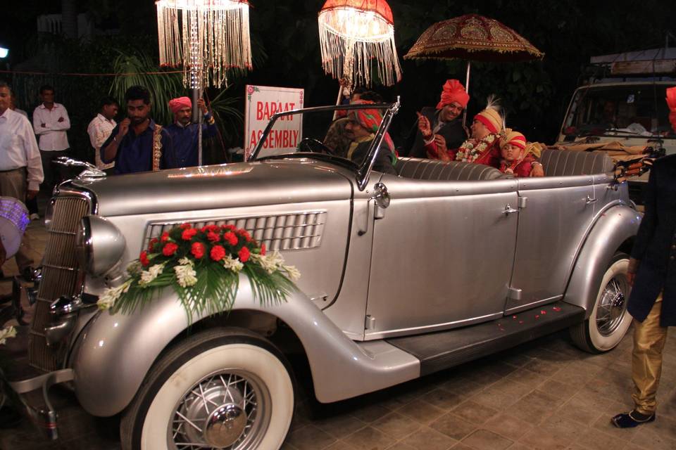 Vintage Wedding Cars