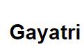 Gayatri Jyotish Karyalaya