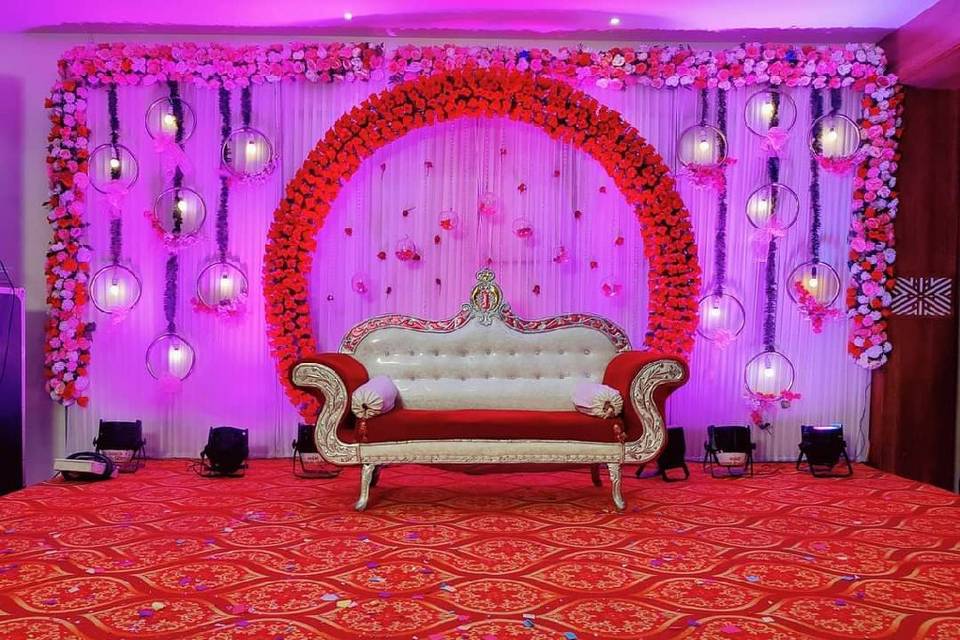 Reception decorations