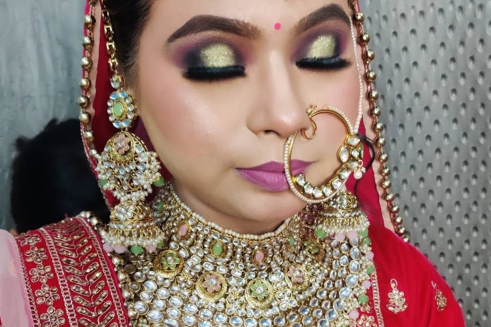 Bridal makeup