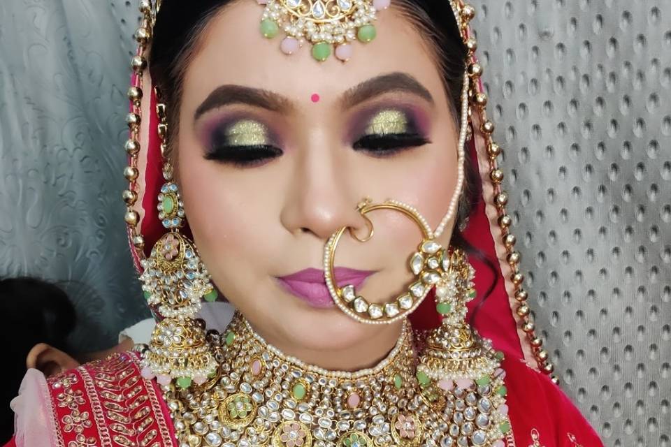 Bridal makeup