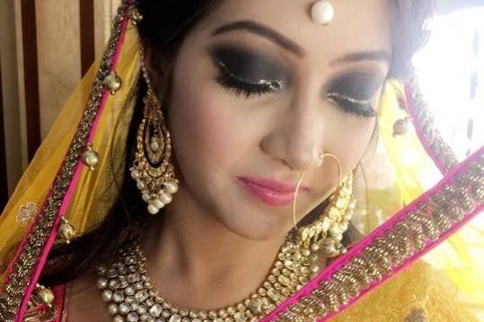 Bridal makeup