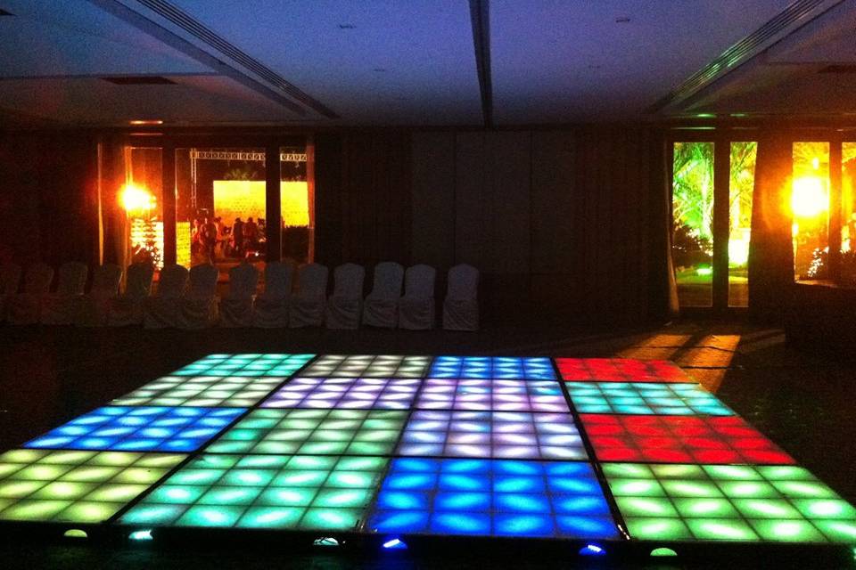 DJ KD and the vibrant dance floor