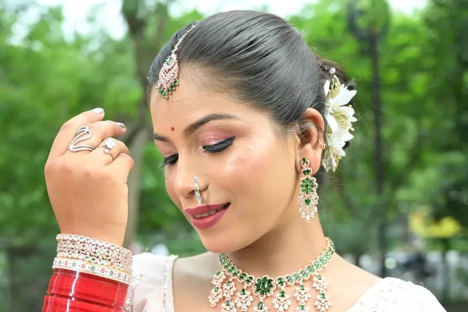 Bridal makeup