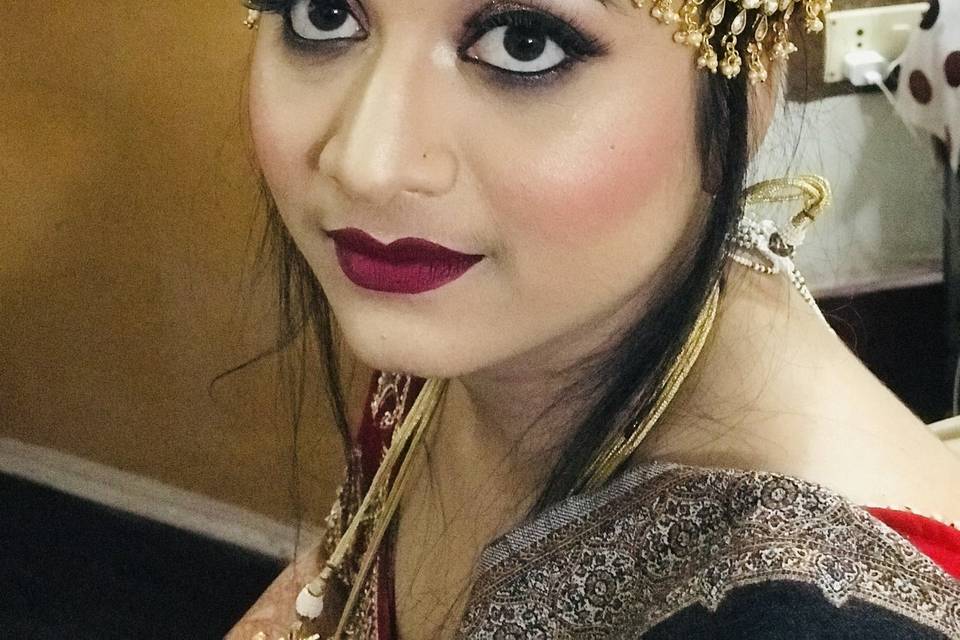 Bridal makeup