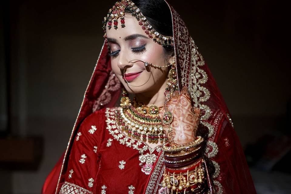 Bride makeup