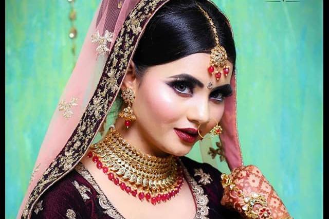 Bridal makeup