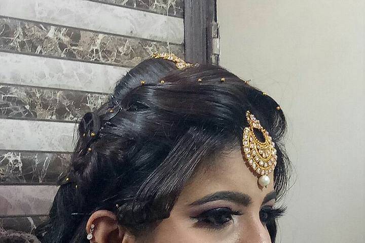 Bridal makeup