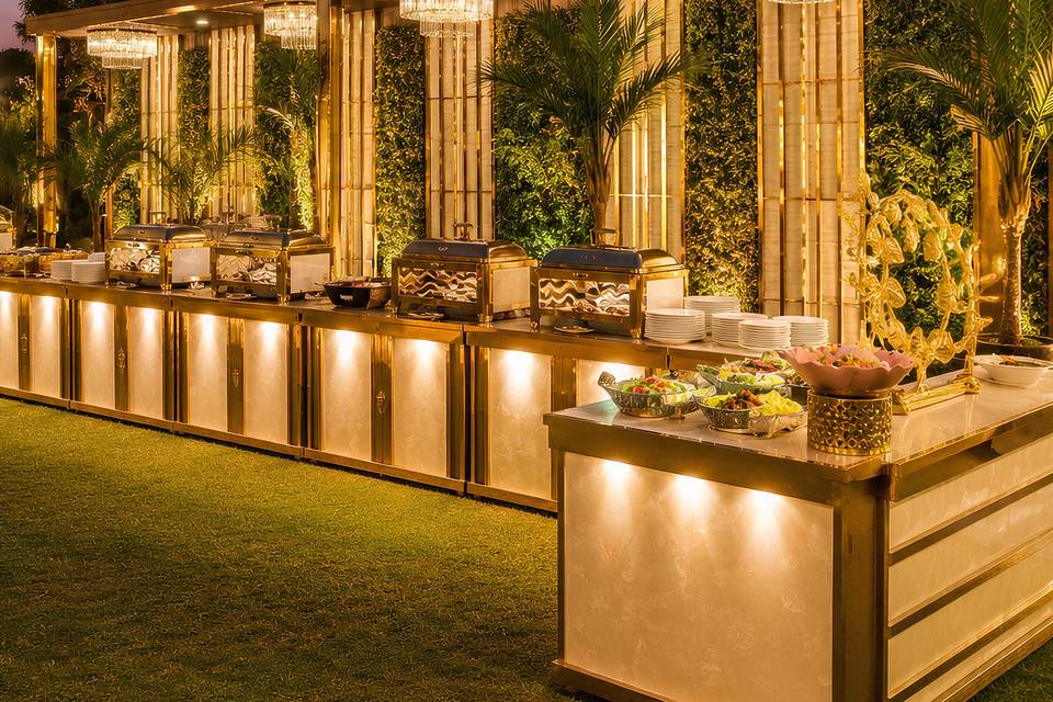 Catering setup