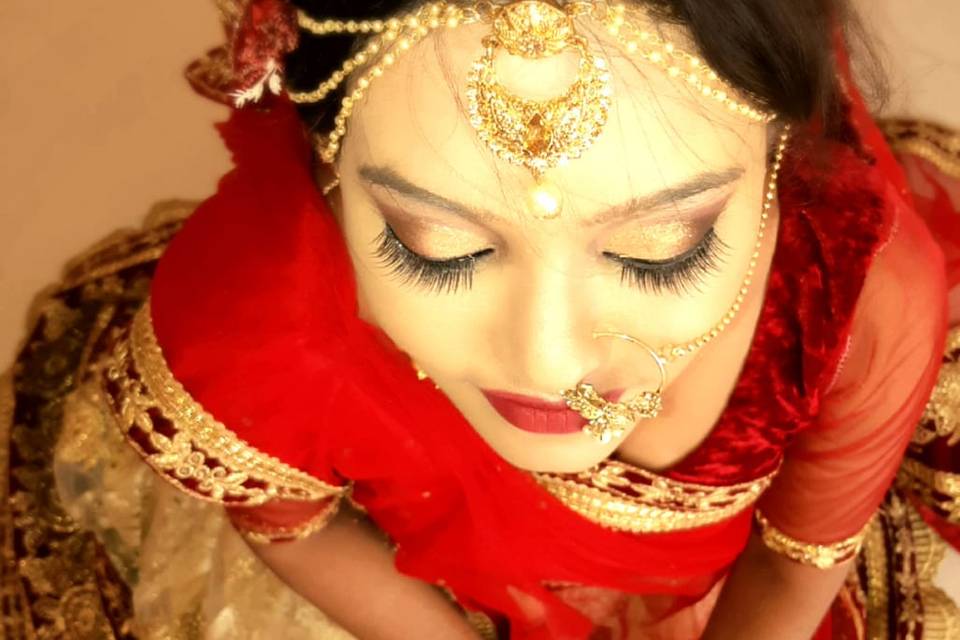 Bridal makeup