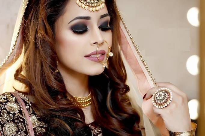 Bridal makeup