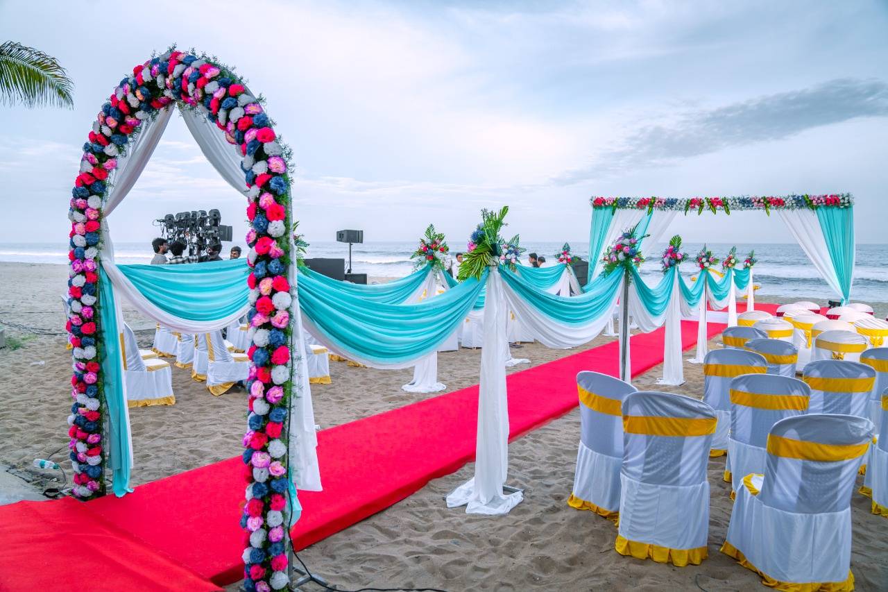 blue bay beach resort wedding