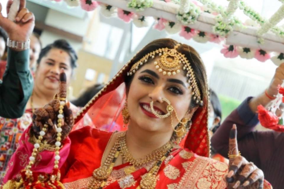 Bridal makeup