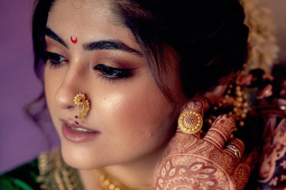 Bridal makeup