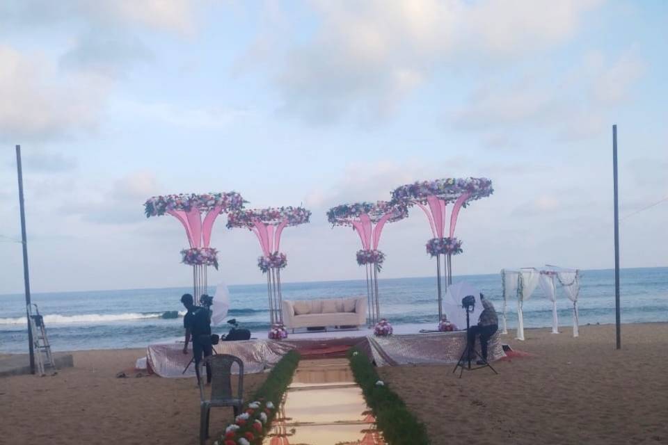 Outdoor wedding