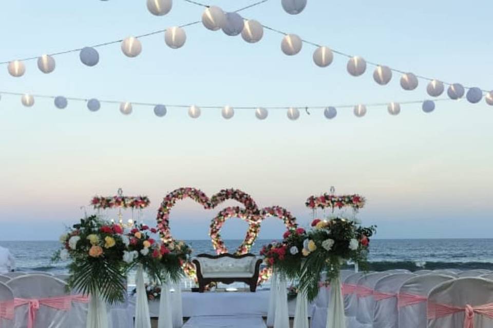 Outdoor wedding