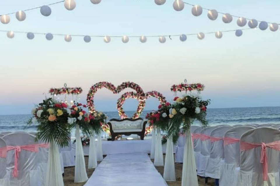 Outdoor wedding