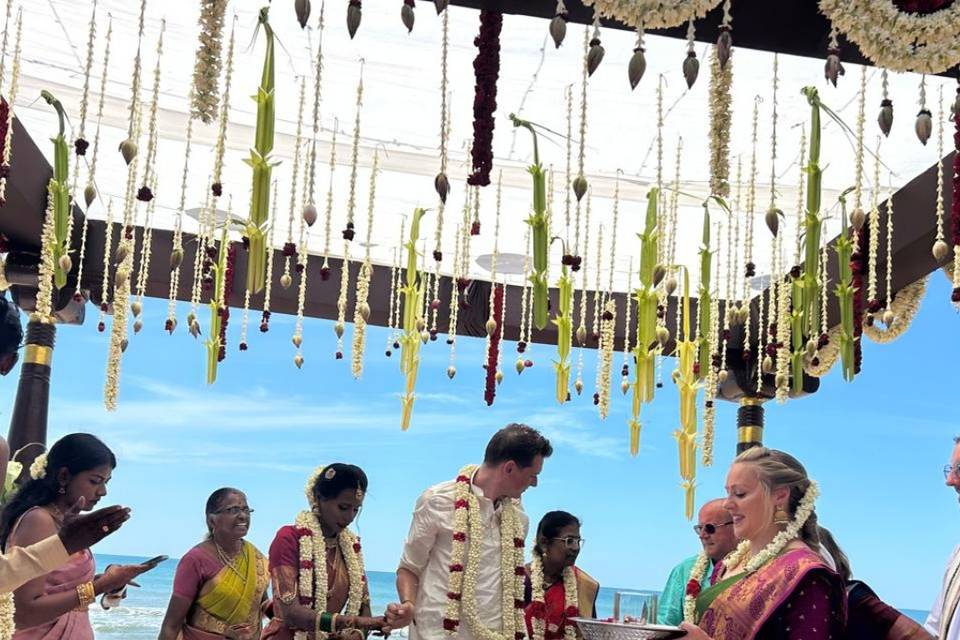 Outdoor wedding