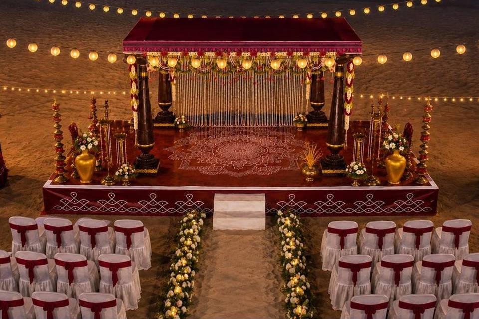 Outdoor wedding