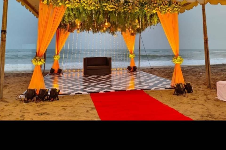 Outdoor wedding