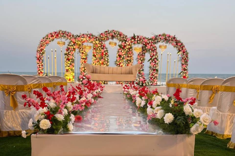 Outdoor wedding
