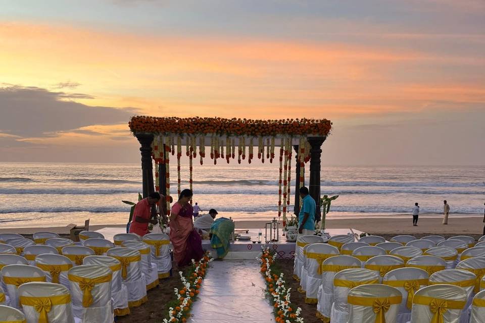 Outdoor wedding