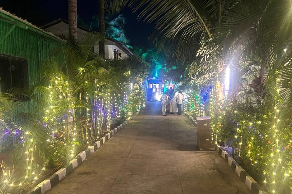 Night event venue