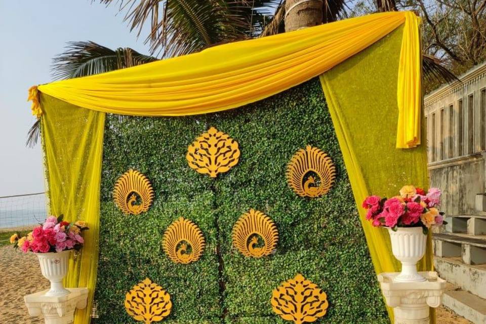 Haldi decor