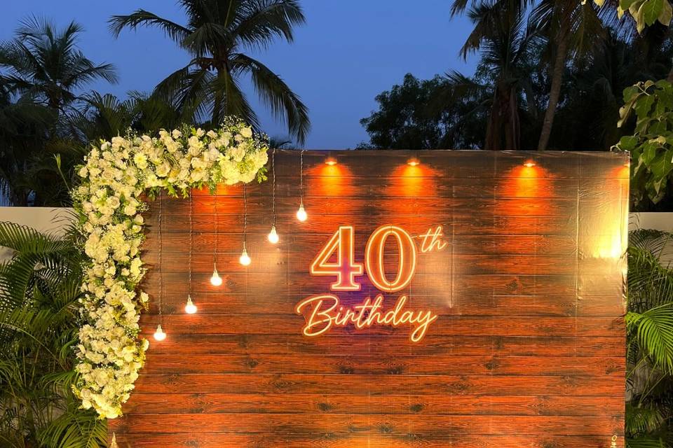 40 th birthday event