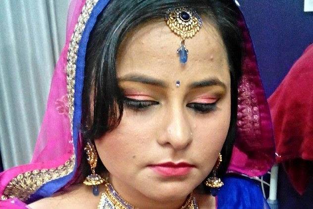 Bridal makeup