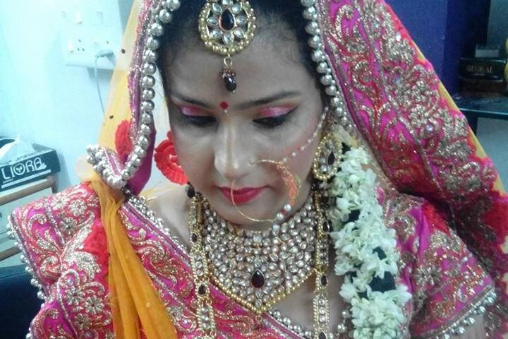 Bridal makeup