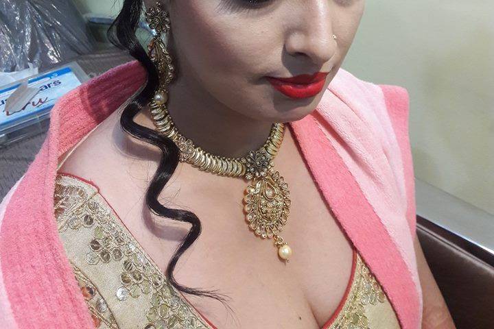 Bridal makeup