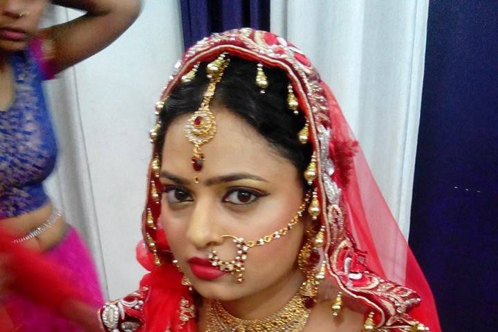 Bridal makeup