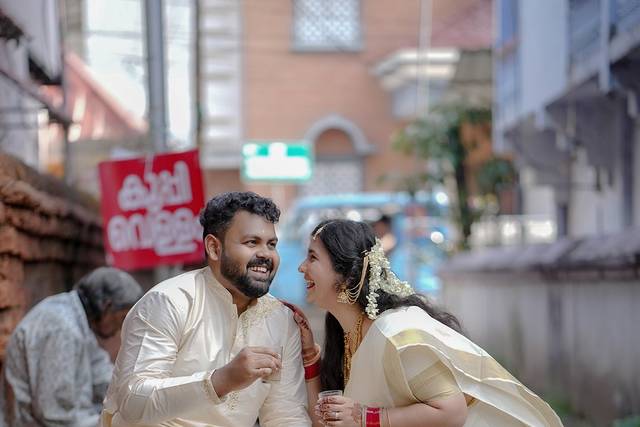 Couple Enjoying Tea Together