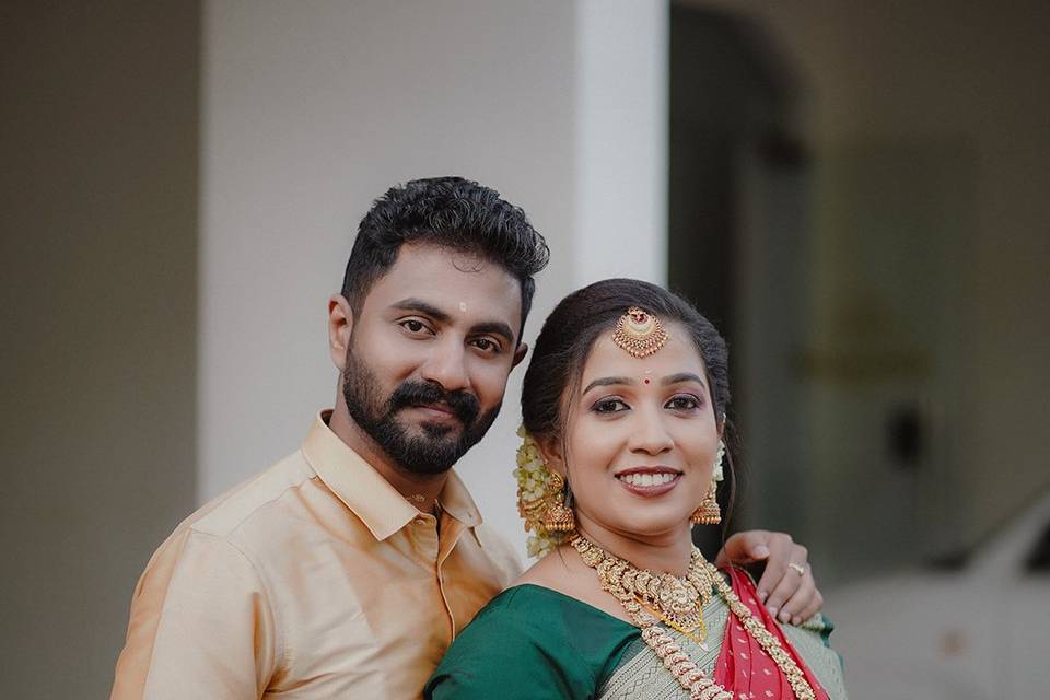 Elegant Kerala Wedding with Ti