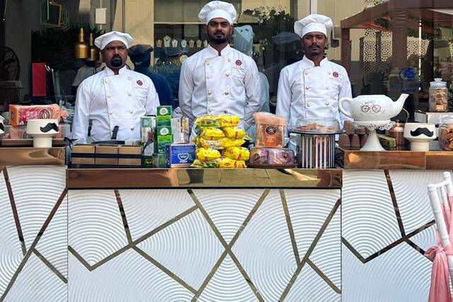 Catering setup