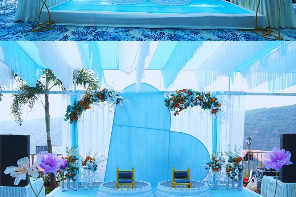 Stage set up