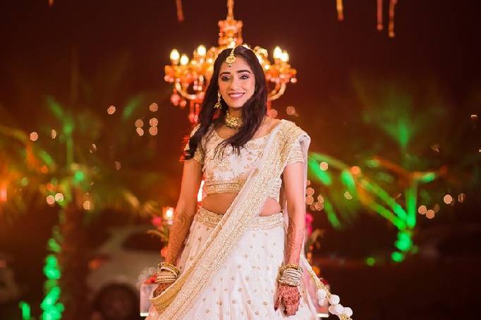 Gauri at her sisters wedding