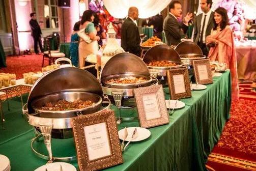 Catering setup