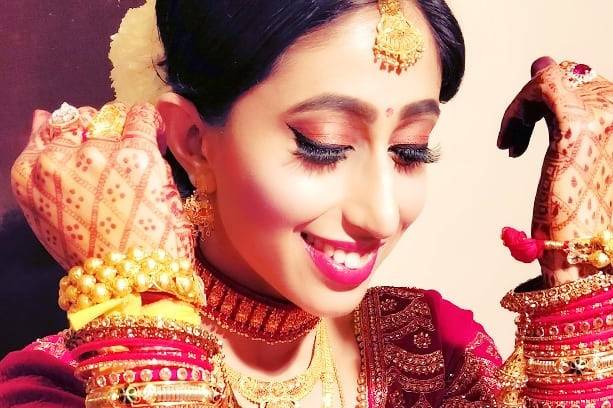 Bridal makeup