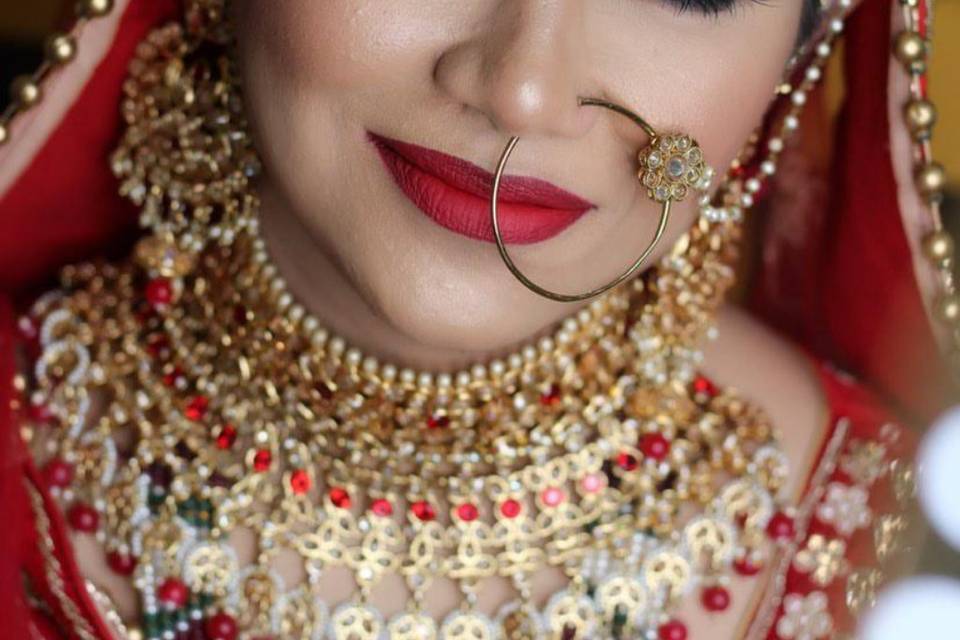 HD bridal makeup