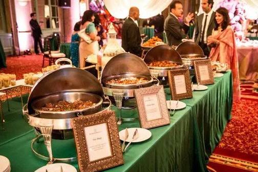 Catering setup