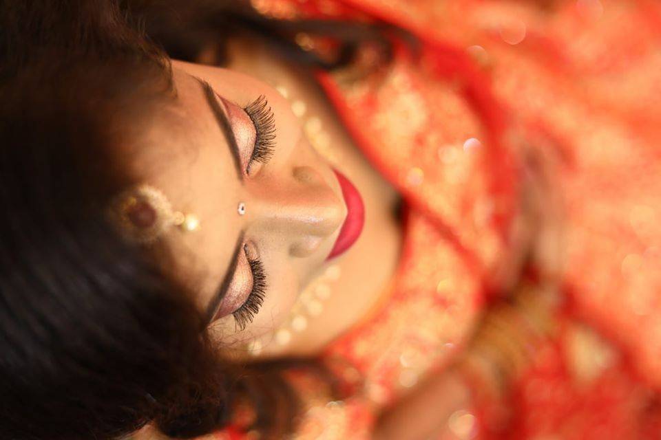 Bridal makeup