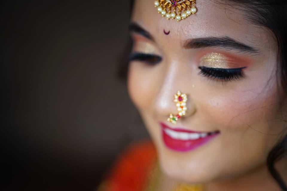 Bridal makeup