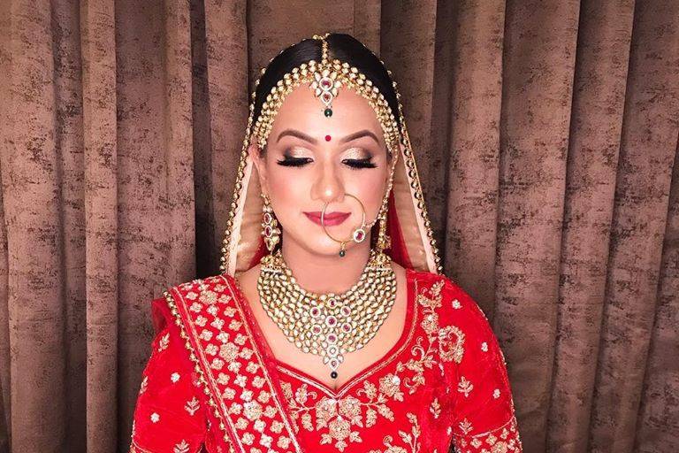 Bridal makeup