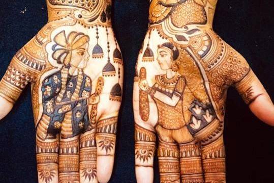 Bridal mehandi