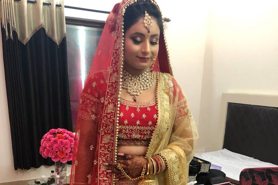 Bridal makeup