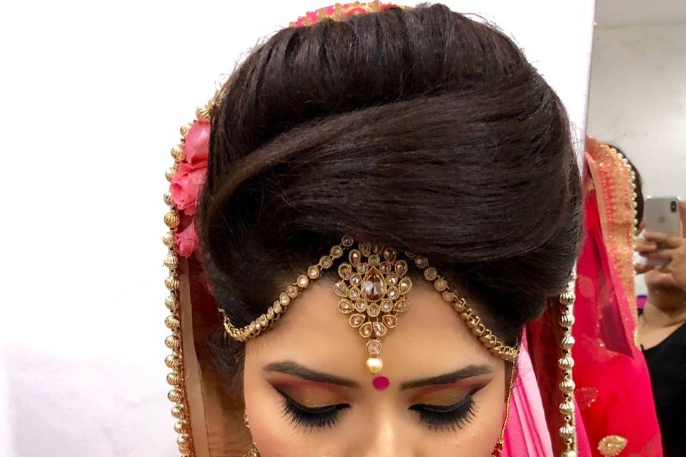 Bridal makeup