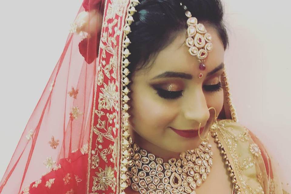 Bridal makeup