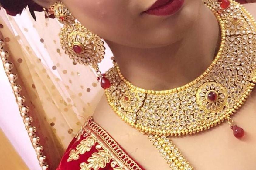 Bridal makeup